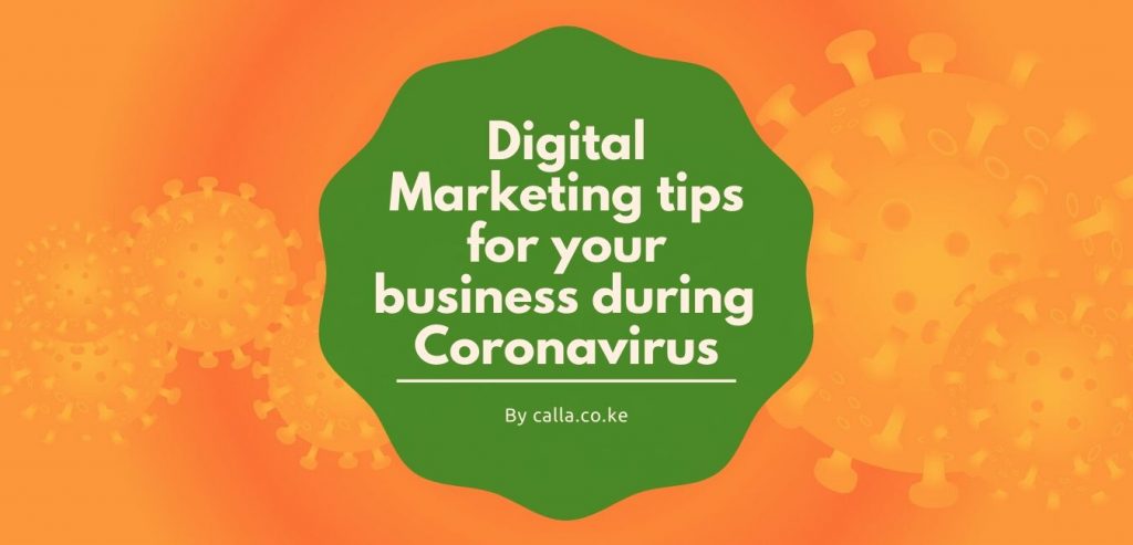 digital marketing during coronavirus