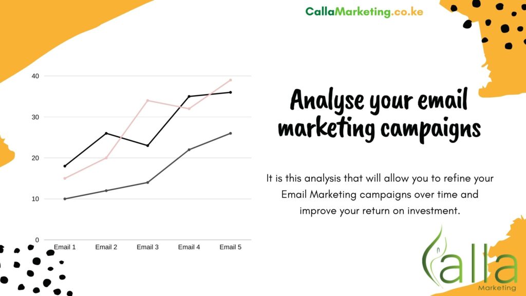 Analyze and optimize your email marketing campaigns