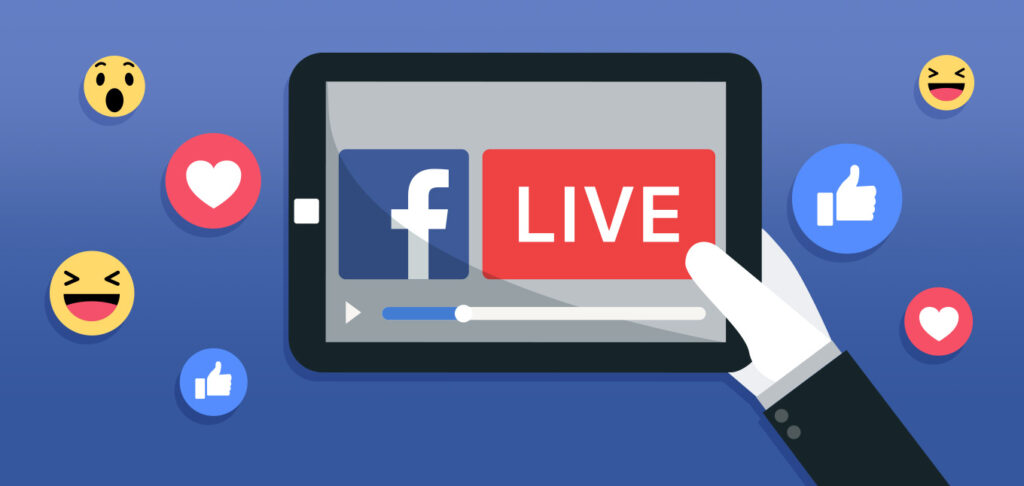 ebook live video social content
